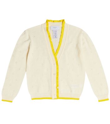 Paade Mode Pointelle cotton cardigan