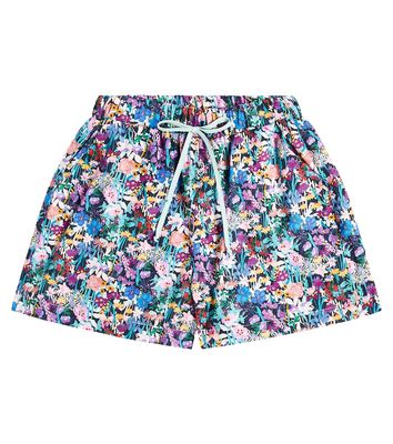 Paade Mode Printed cotton shorts