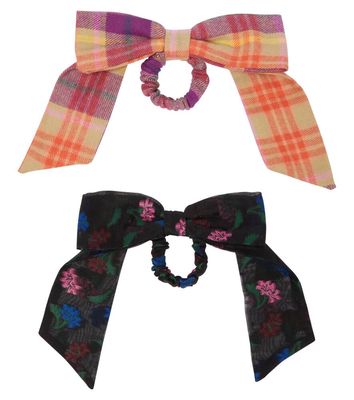 Paade Mode Set of two cotton scrunchies