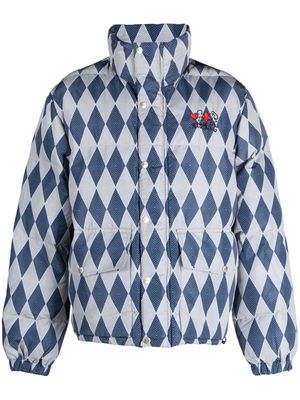 PACCBET Card Suite padded jacket - Blue