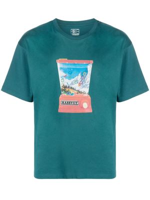 PACCBET graphic print cotton T-shirt - Green