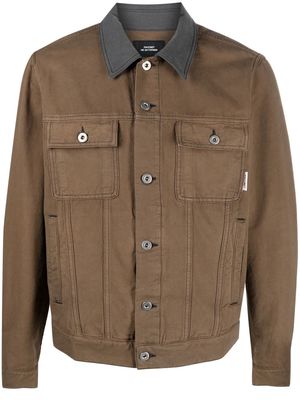 PACCBET graphic-print light jacket - Brown