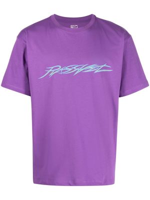 PACCBET graphic print short-sleeve T-shirt - Purple