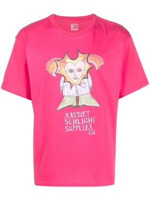 PACCBET graphic short-sleeve T-shirt - Pink