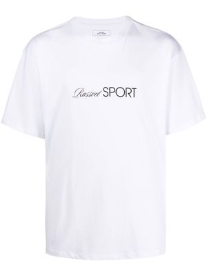PACCBET Sport logo-print T-shirt - White