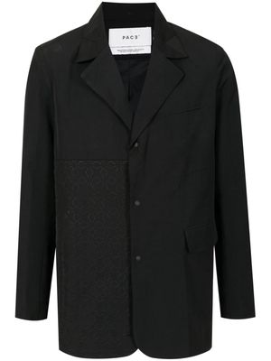 PACE cut-out single-breasted blazer - Black