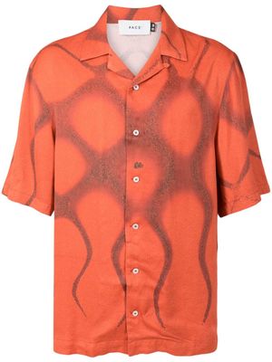 PACE graphic-print shirt - Orange