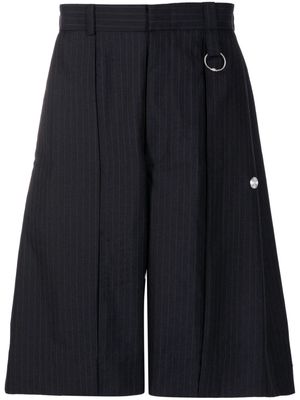 PACE pinstripe-print tailored shorts - Black