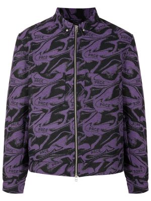 PACE XP W Afterwork patterned-jacquard jacket - Purple