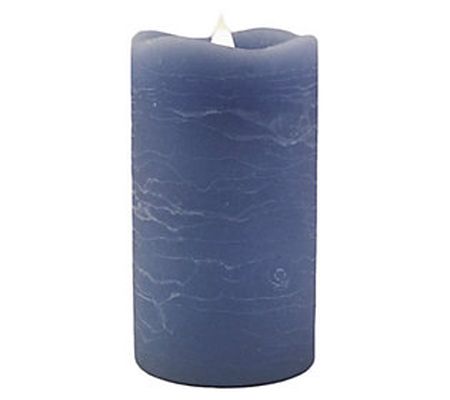 Pacific Accents Solare Melted Top 3" x 5" Flame less Candle