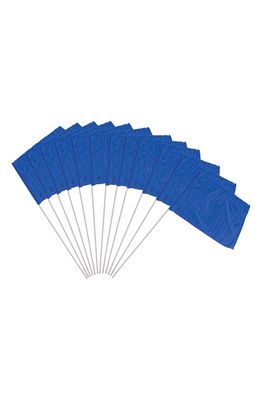 Pacific Play Tents 12-Pack Color Flags in Blue