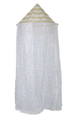 Pacific Play Tents Fireflies Hanging Canopy in Gold White