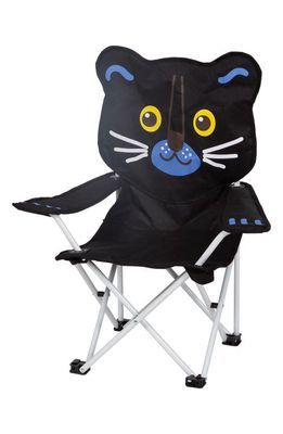 Pacific Play Tents Kids' Penny the Panther Folding Chair in Black