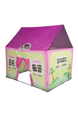 Pacific Play Tents Lil' Cottage House Play Tent in Purple Green