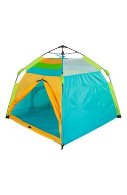 Pacific Play Tents One-Touch Beach Tent in Green Orange Blue