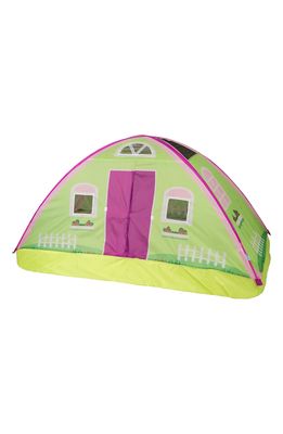Pacific Play Tents Twin-Size Cottage Bed Tent in Green