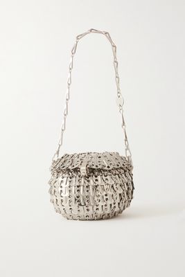 Paco Rabanne - 1969 Ball Chainmail Shoulder Bag - Silver