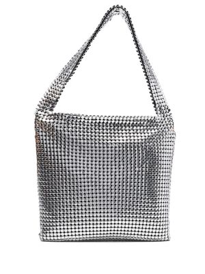 Paco Rabanne embellished shoulder bag - Silver
