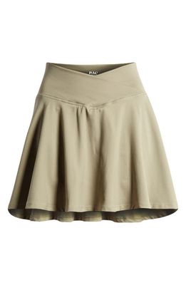 PacSun Crossover Front Skort in Vetiver