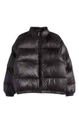 PacSun Nylon Puffer Jacket in Black