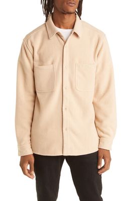 PacSun Pebble Polar Fleece Shirt Jacket