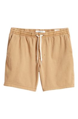 PacSun Reed Khaki Twill Volley Shorts in Tigers Eye