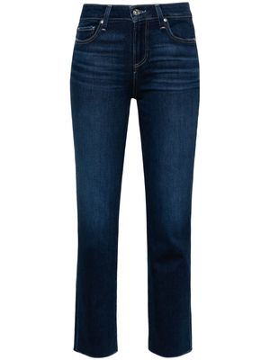 PAIGE Amber raw-cut jeans - Blue