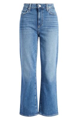 PAIGE Claudine Relaxed High Waist Ankle Flare Jeans in Concerto Distressed