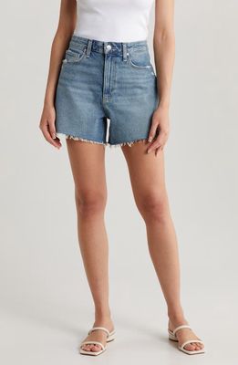 PAIGE Dani High Waist Cutoff Denim Shorts in Storybook Distressed at Nordstrom, Size 31