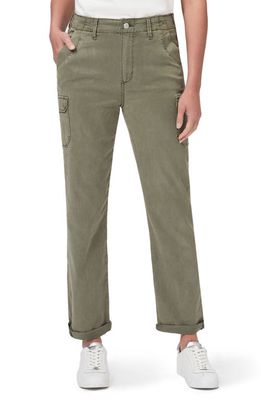 PAIGE Drew Relaxed Straight Leg Cargo Pants in Vintage Ivy Green