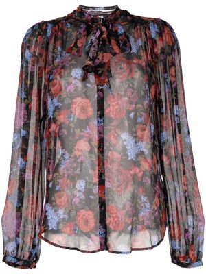 PAIGE Elynne floral-print blouse - Multicolour