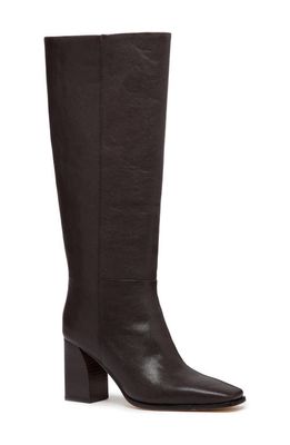 PAIGE Faye Tall Boot in Chocolate