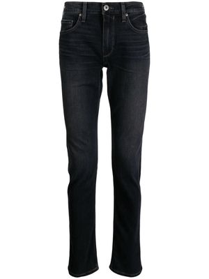 PAIGE front-fastening slim-fit jeans - Black