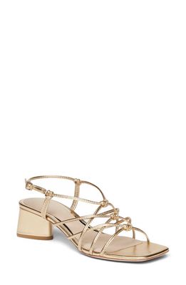 PAIGE Gianna Sandal in Gold