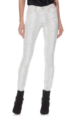 PAIGE Hoxton High Waist Ultra Skinny Jeans in Sonoran Snake