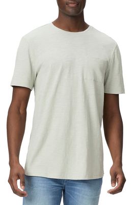 PAIGE Kenneth Cotton Slub T-Shirt in Garden Mint