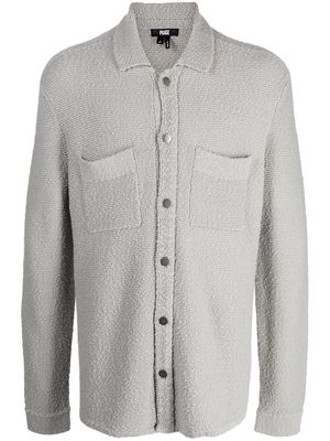 PAIGE Larson button-up cotton sweater - Grey