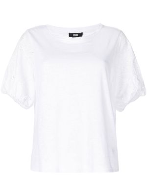 PAIGE Laura linen T-shirt - White