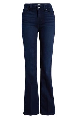 PAIGE Laurel Canyon High Waist Flare Jeans in Manifesto