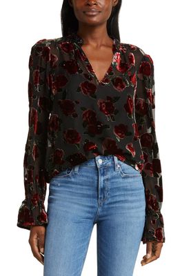 PAIGE Laurin Blouse in Black Multi
