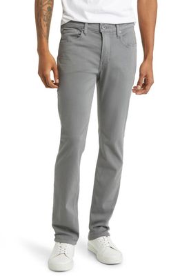PAIGE Lennox Slim Fit Jeans in Silver Shadow