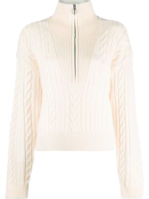 PAIGE Maylene cable-knit jumper - Neutrals