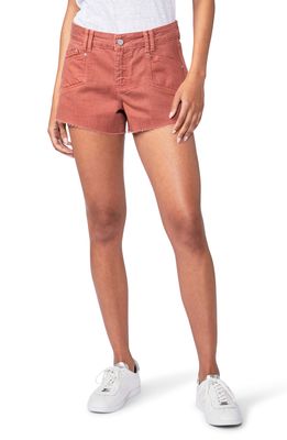 PAIGE Mayslie Utility Shorts in Vintage Muted Clay