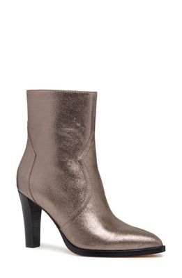 PAIGE Pilar Pointed Toe Bootie in Gunmetal