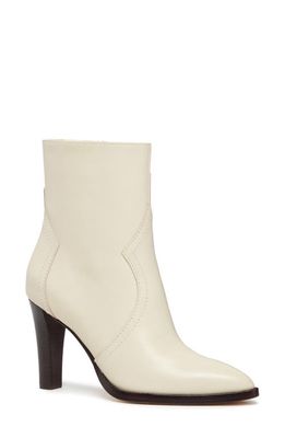 PAIGE Pilar Pointed Toe Bootie in Ivory