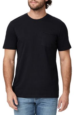 PAIGE Ramirez Cotton Pocket T-Shirt in Black
