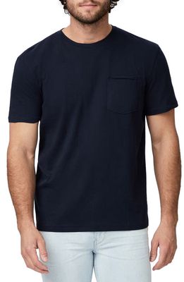 PAIGE Ramirez Cotton Pocket T-Shirt in Deep Anchor