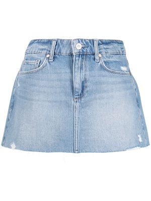 PAIGE Ryder denim miniskirt - Blue