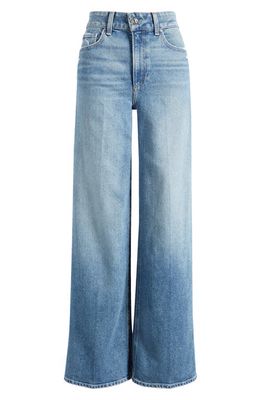 PAIGE Sasha High Waist Wide Leg Jeans in Storybook Distressed