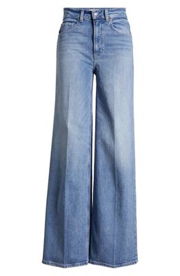 PAIGE Sasha Organic Cotton Wide Leg Jeans in Magnifique